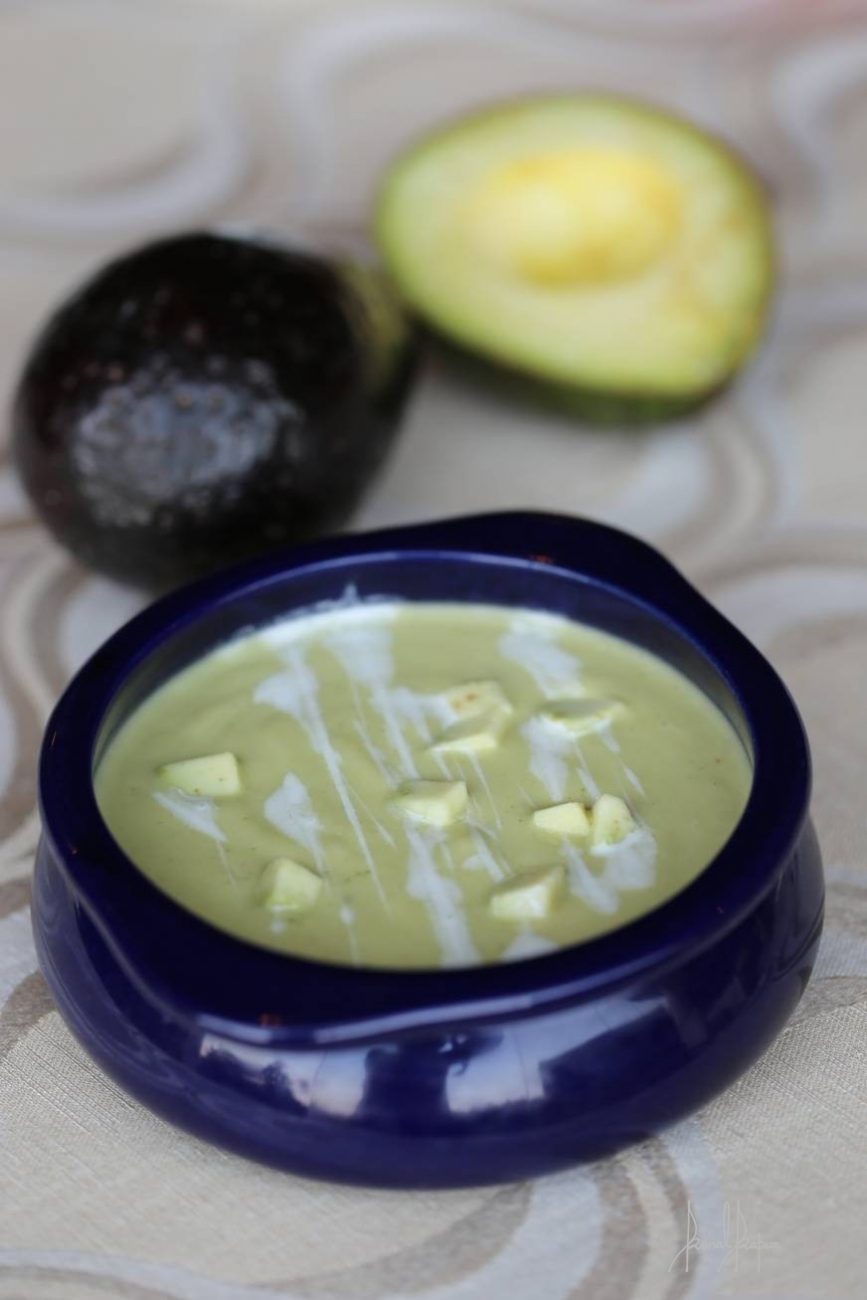 Avocado & Cucumber Soup