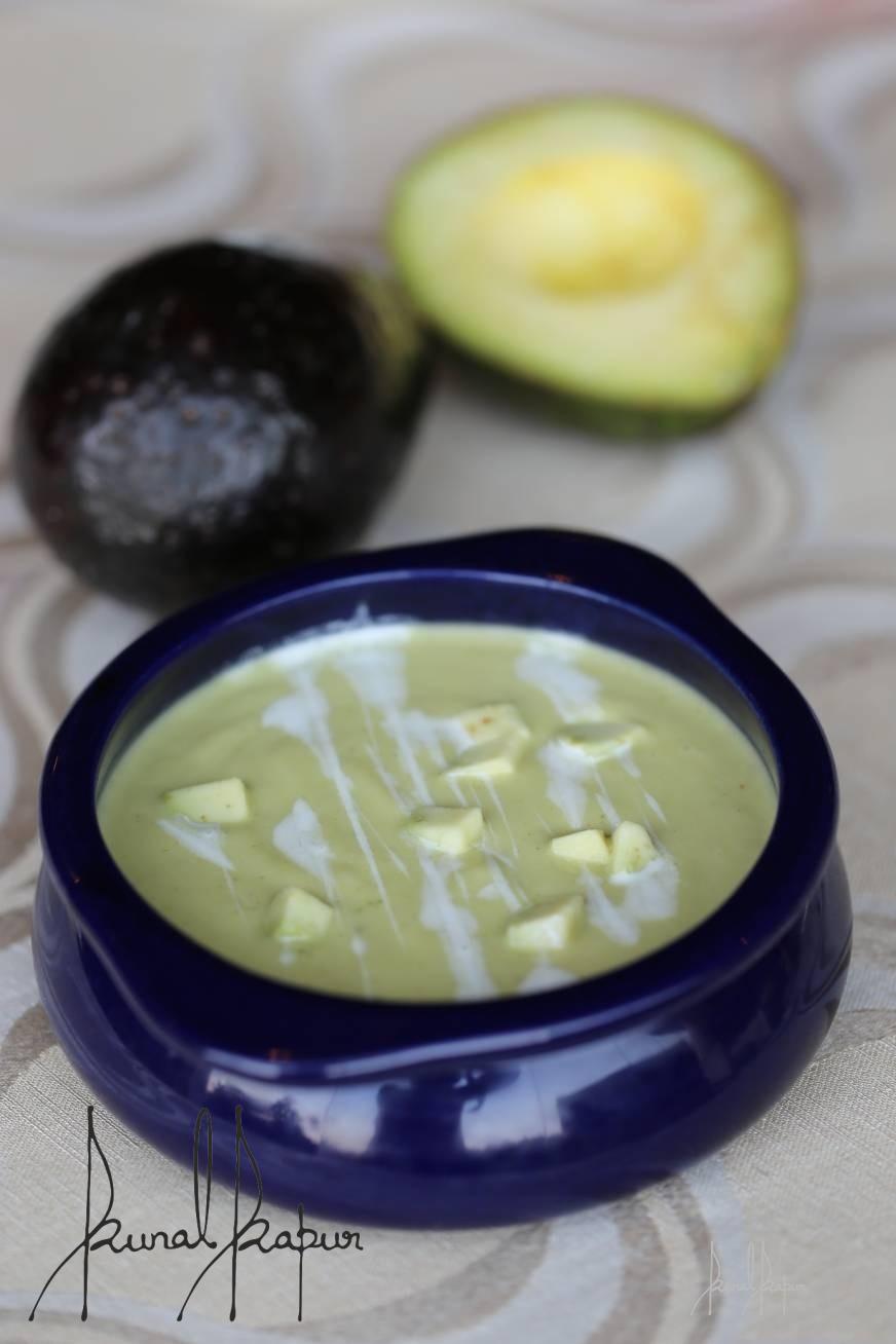 Avocado & Cucumber Soup - Chef Kunal Kapur