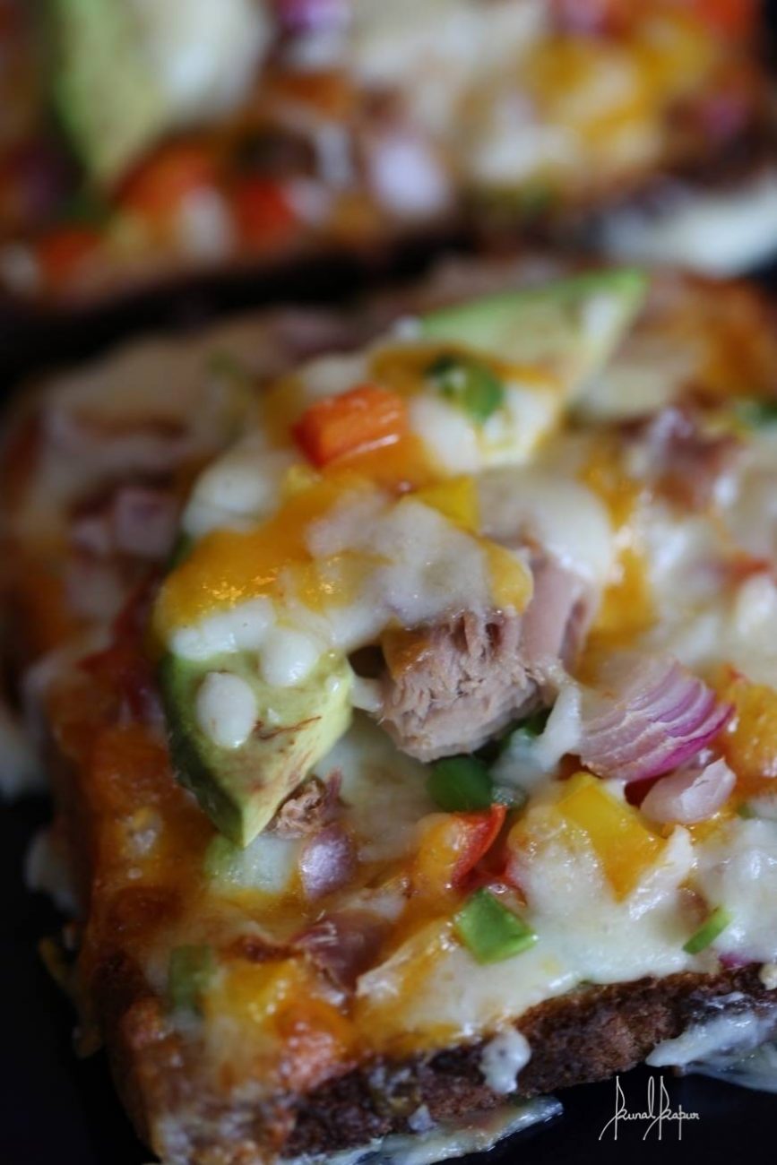 Avocado and Tuna Cheese Toast