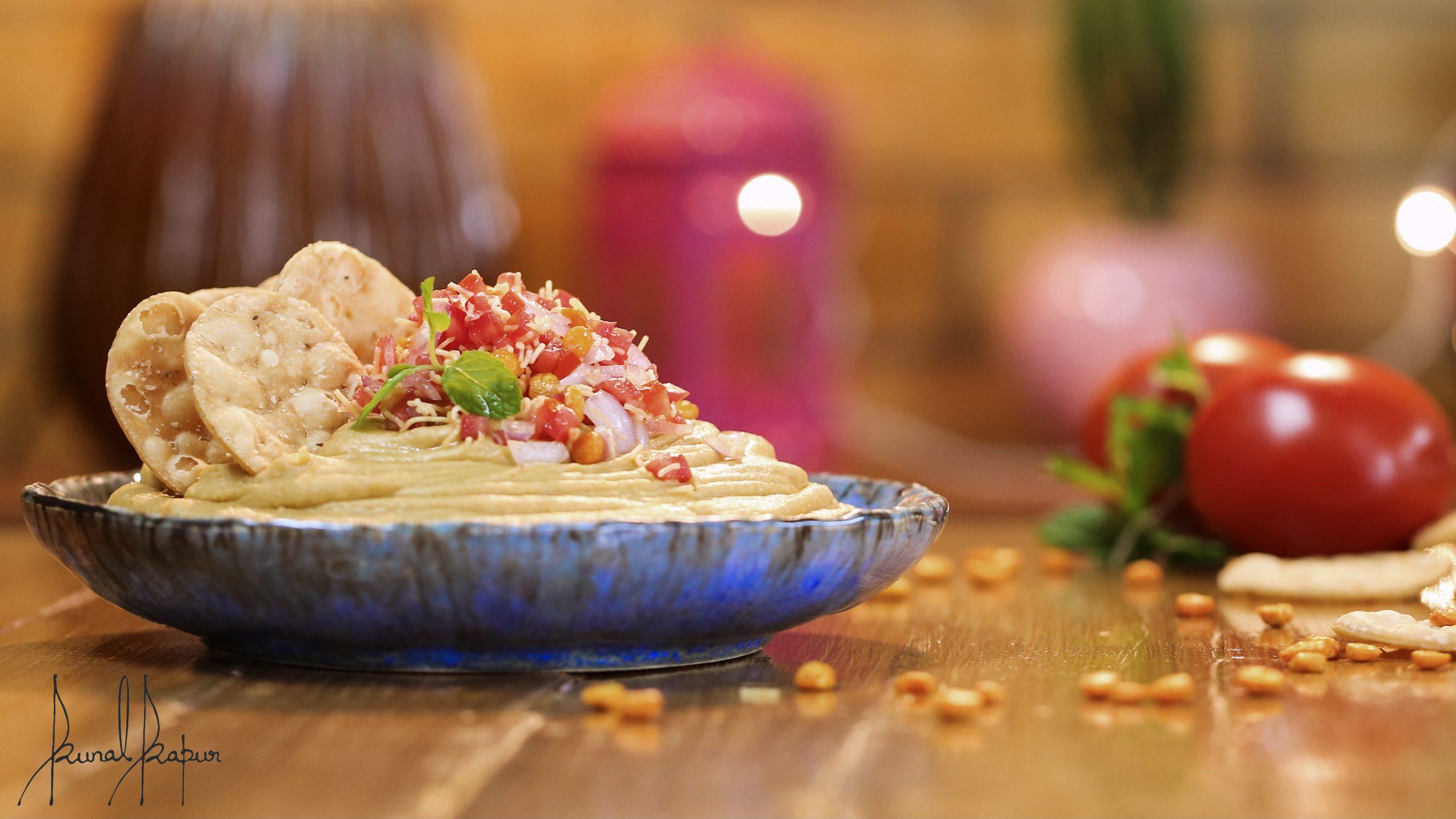 Chaat Hummus Recipe Chef Kunal Kapur