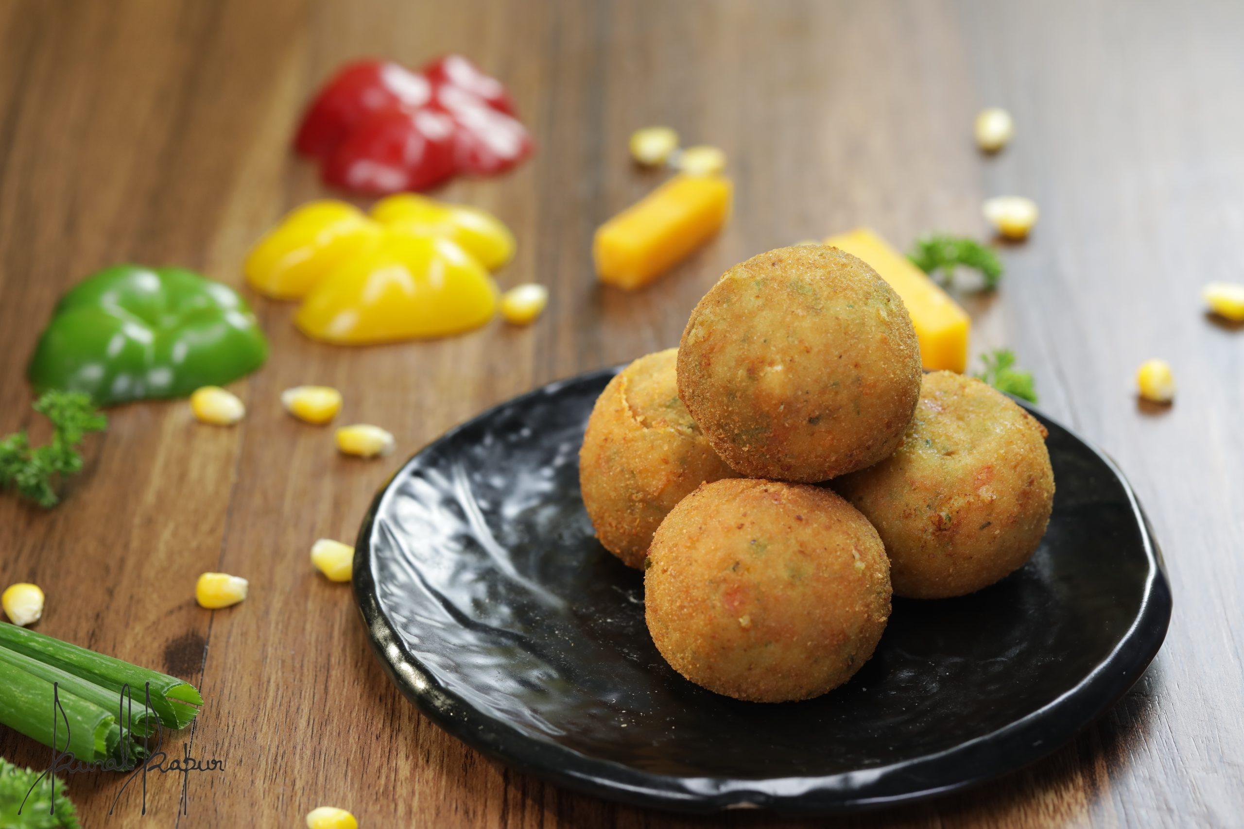 Cheese Potato Balls Chef Kunal Kapur