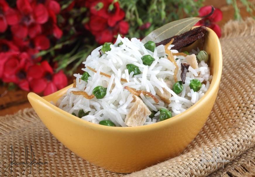 Cholia aur Soya Bean Ka Pulao