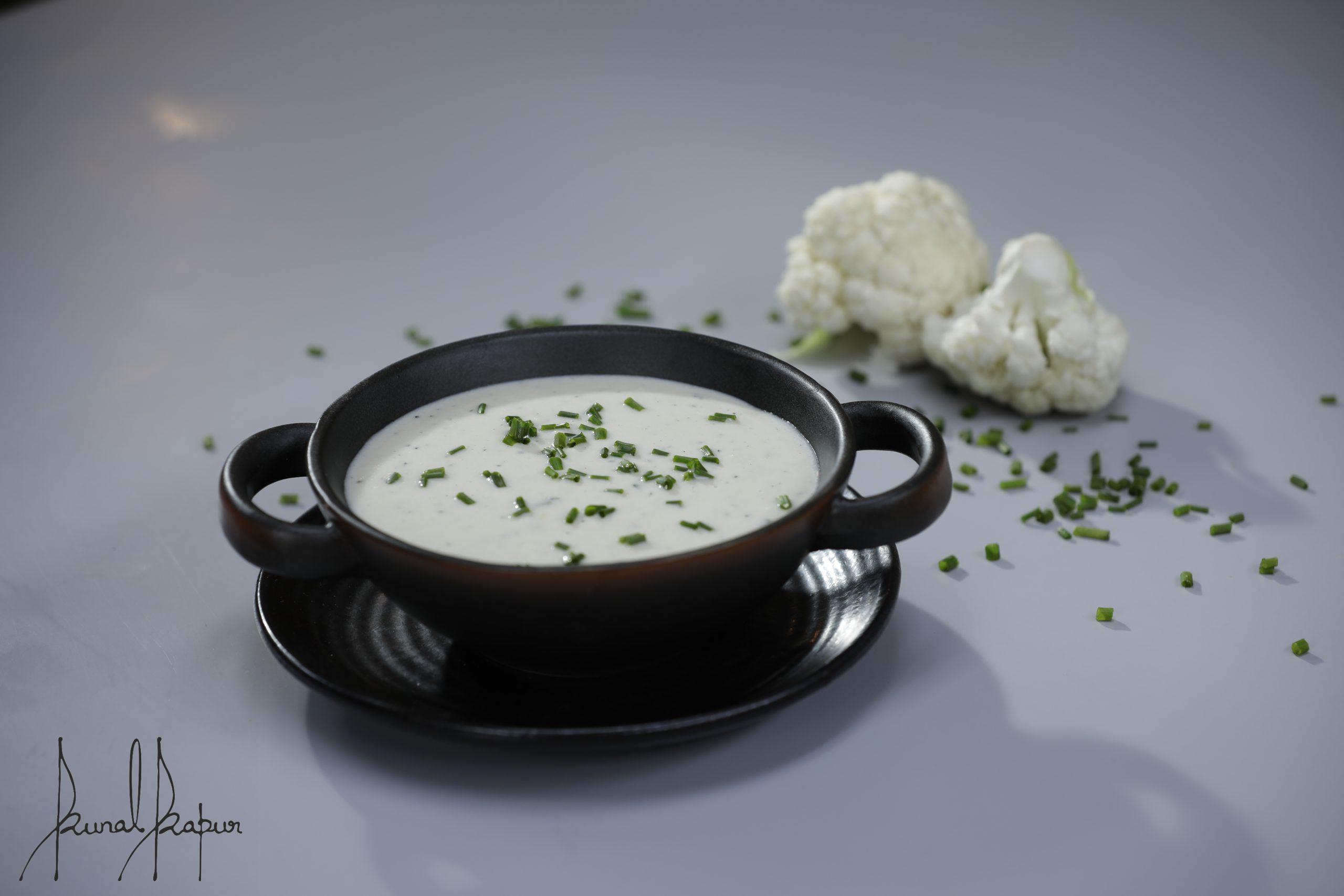 Gobhi Soup | Cream of Cauliflower Soup - Chef Kunal Kapur