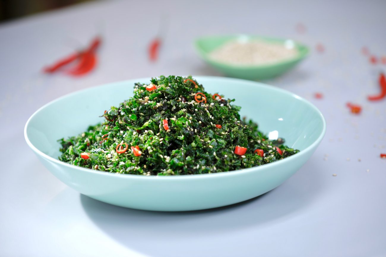 Crispy Fried Spinach