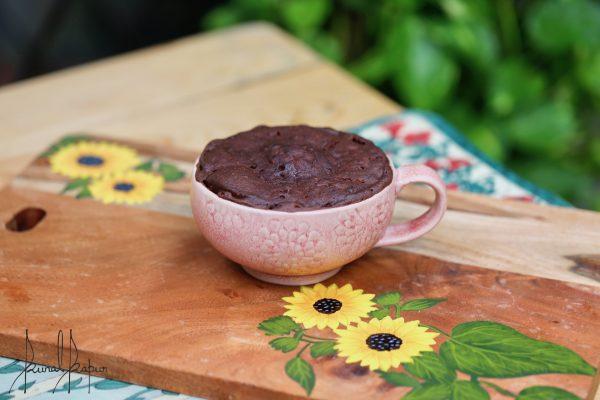 Eggless Chocolate Mug Cake