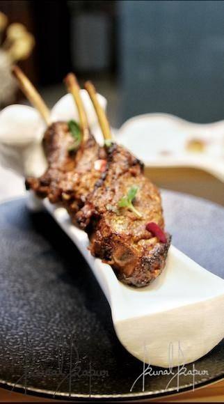 Grilled Lamb Chop, Avocado Chutney