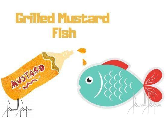 Grilled Mustard Fish