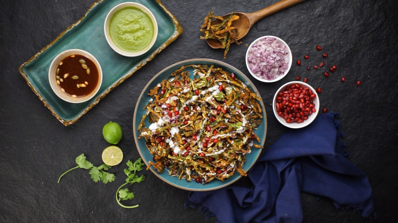 Kurkuri Bhindi Chaat | Crispy Fried Okra