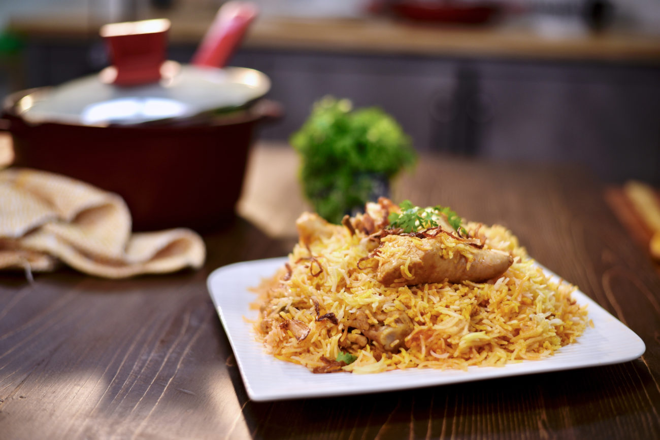 Lucknowi Chicken Biryani