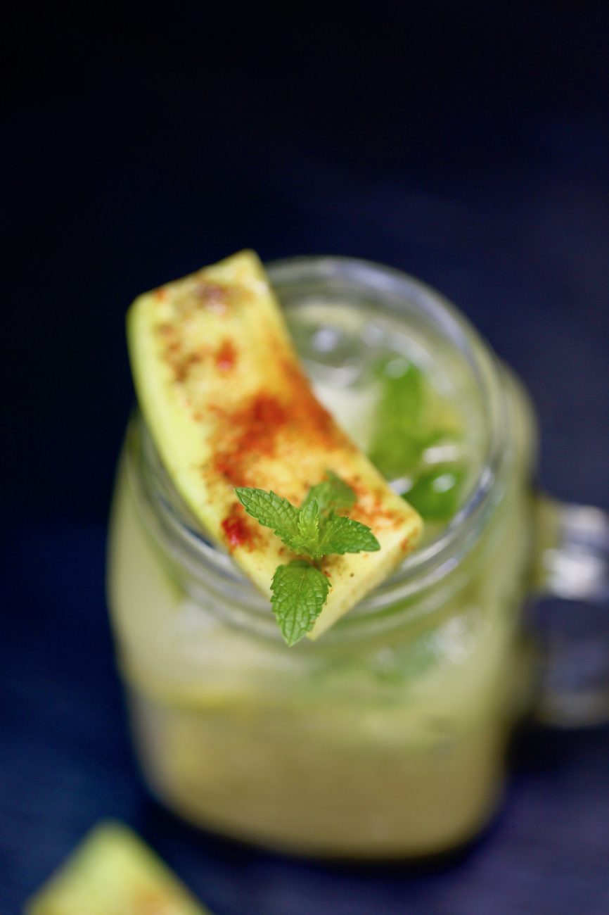 Masala Cucumber Lemonade