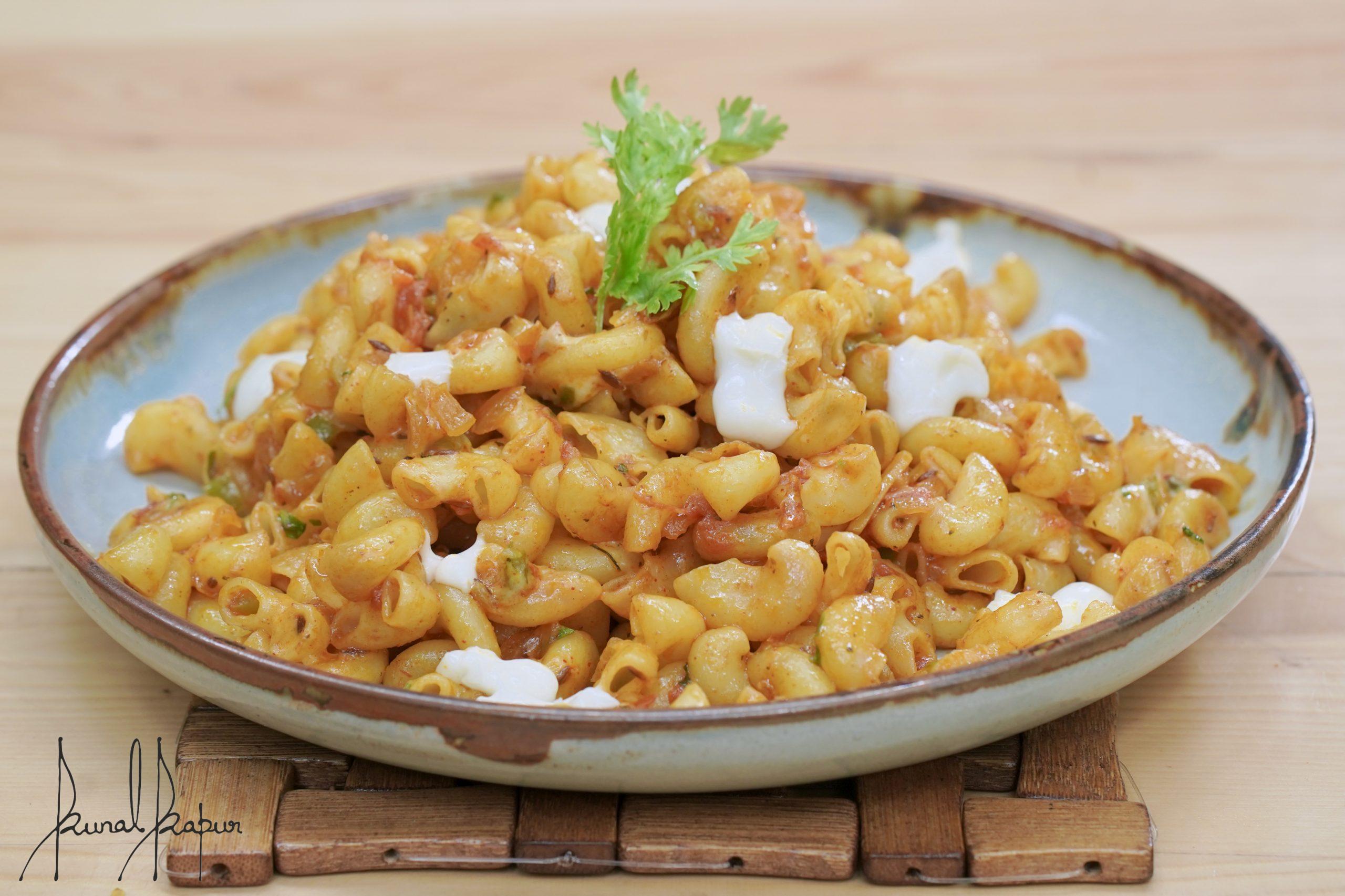 Masala Macaroni  Cheese Masala Pasta - Chef Kunal Kapur