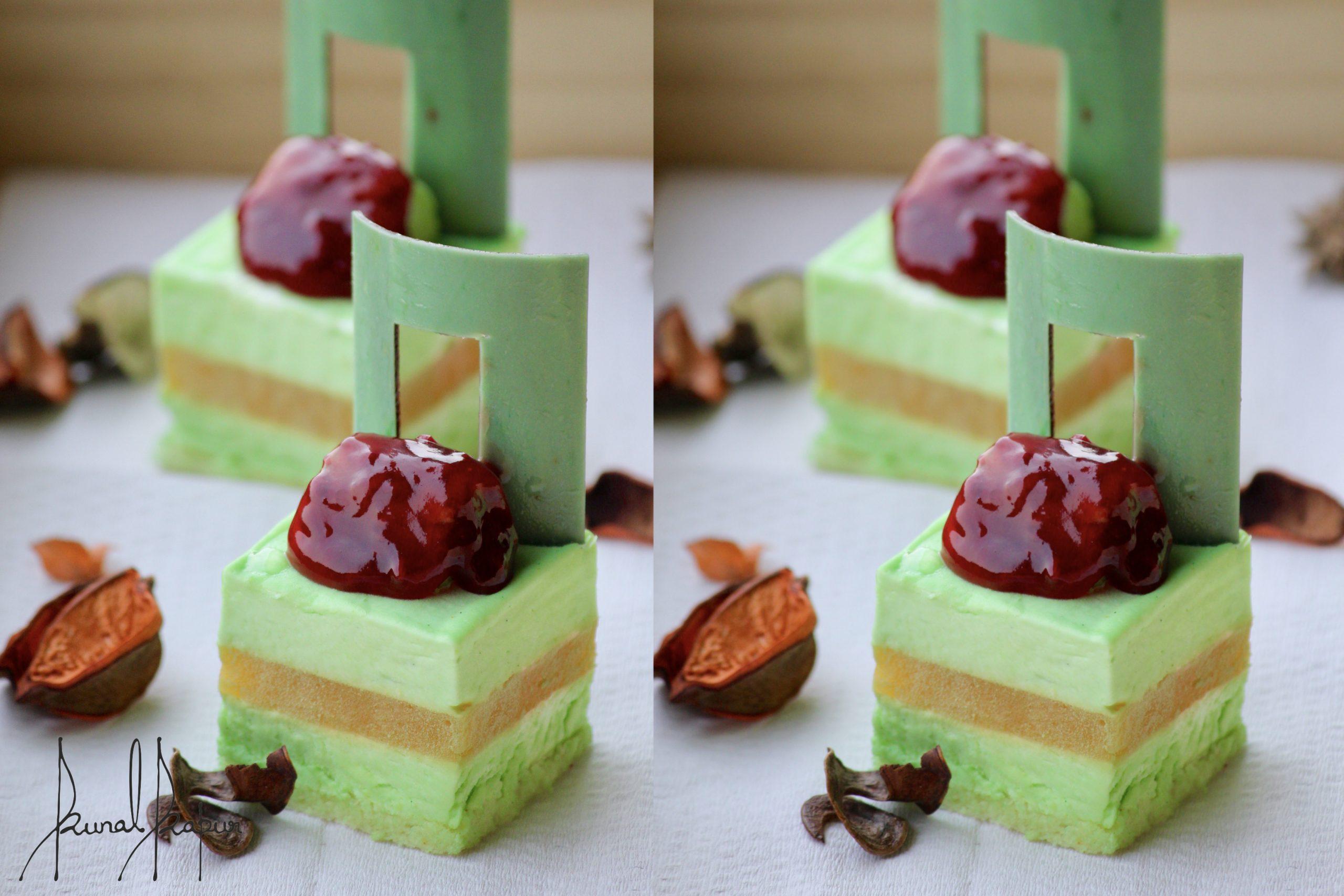 Paan Supari Cheese Cake with Gulkand Jelly - Chef Kunal Kapur