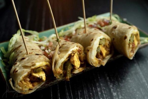 Paneer Kathi Kebab