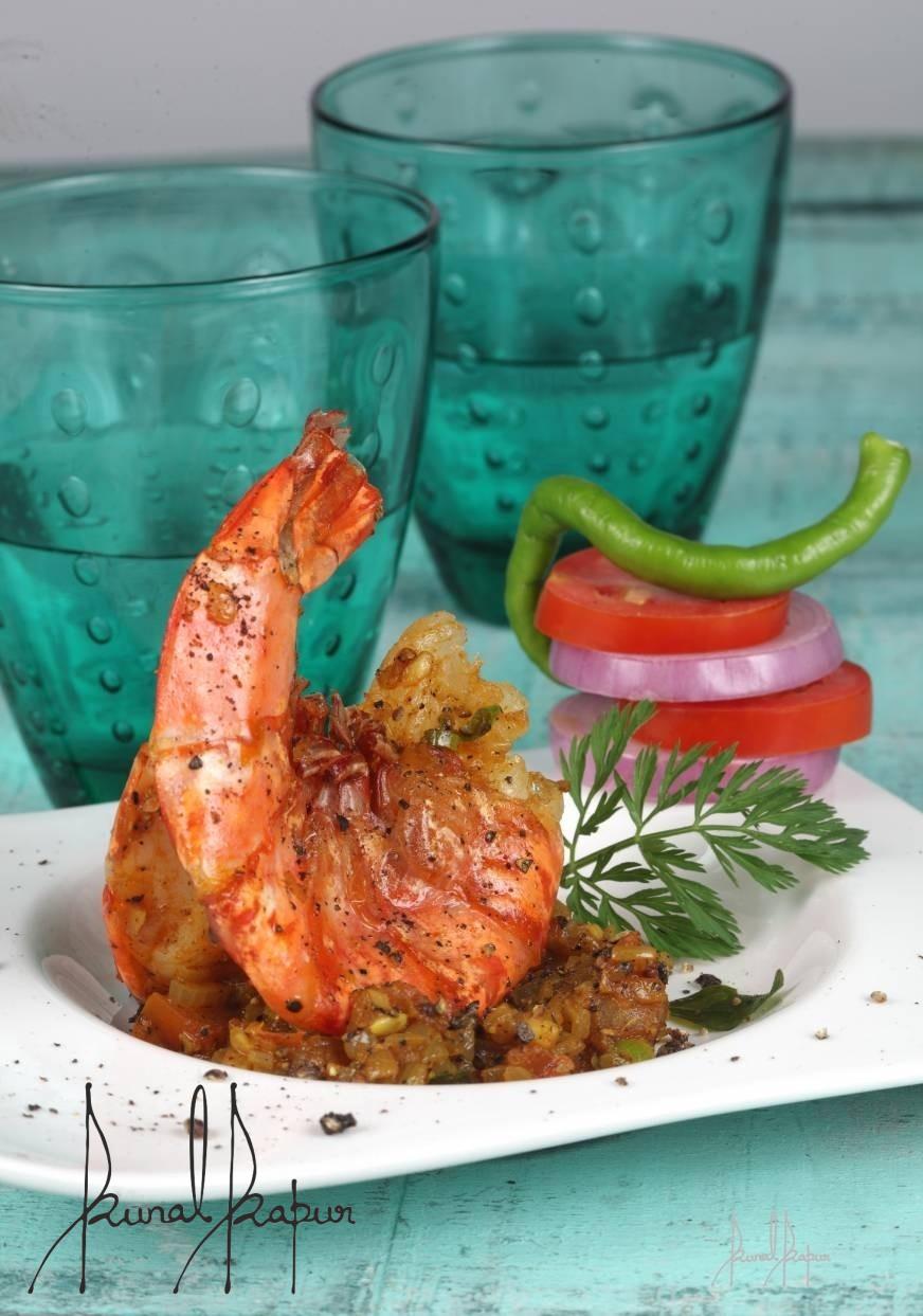 Prawn Pepper Fry