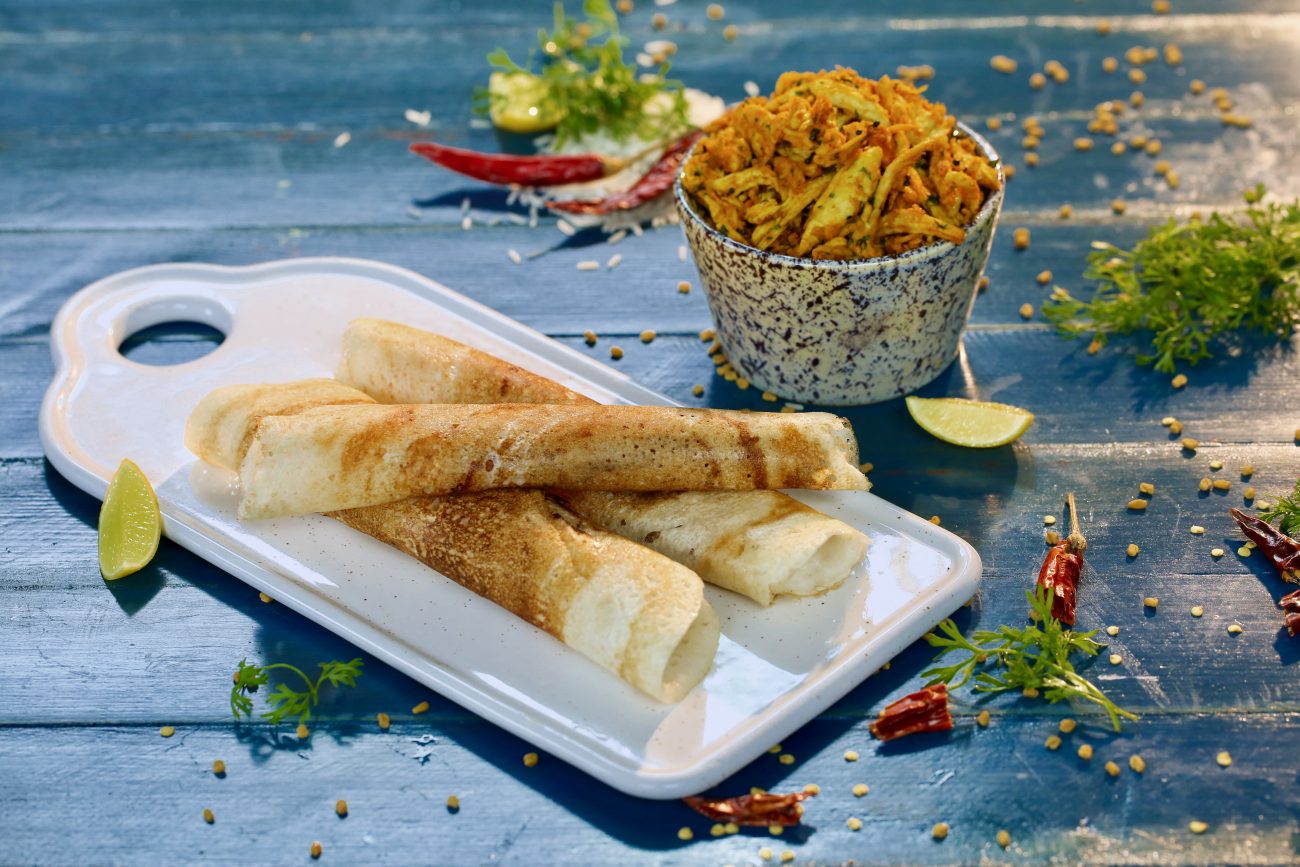 Pulled Chicken Dosa