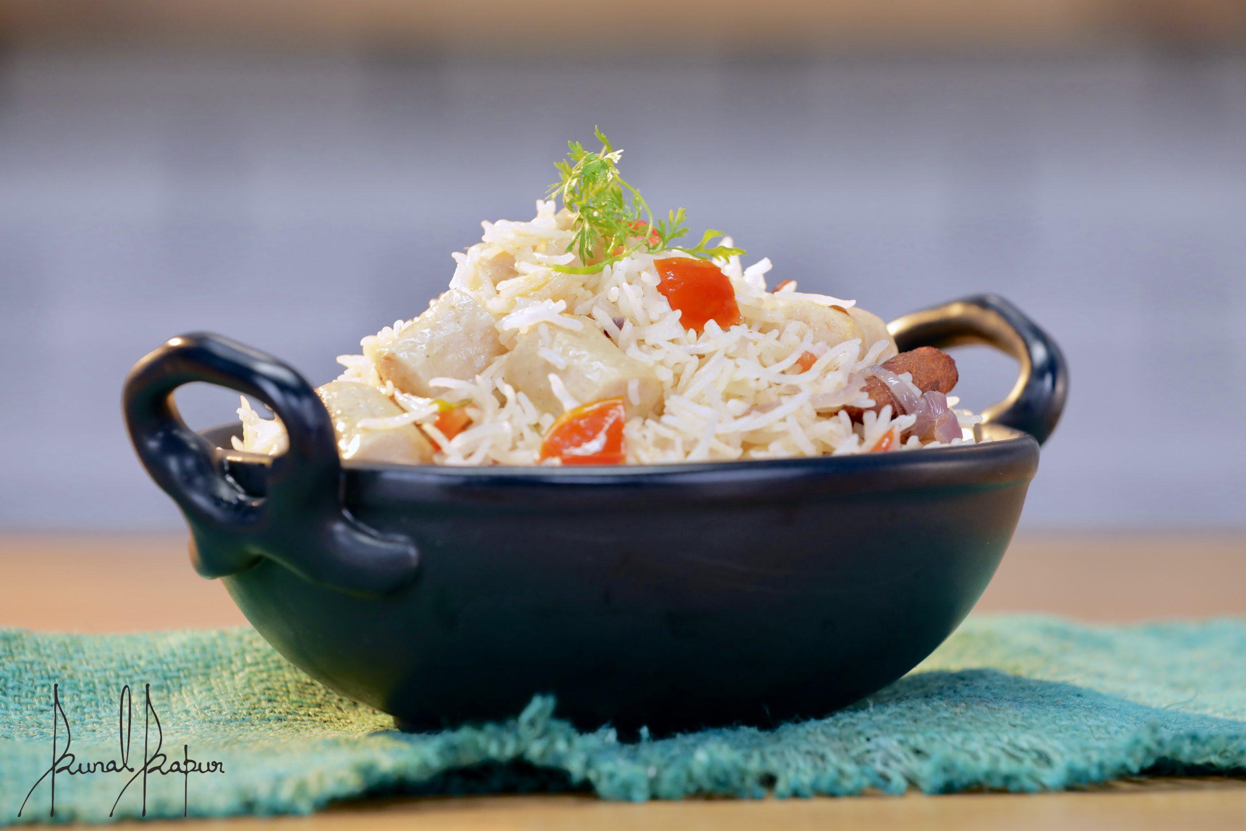 Chicken Sausage Pulao - Chef Kunal Kapur