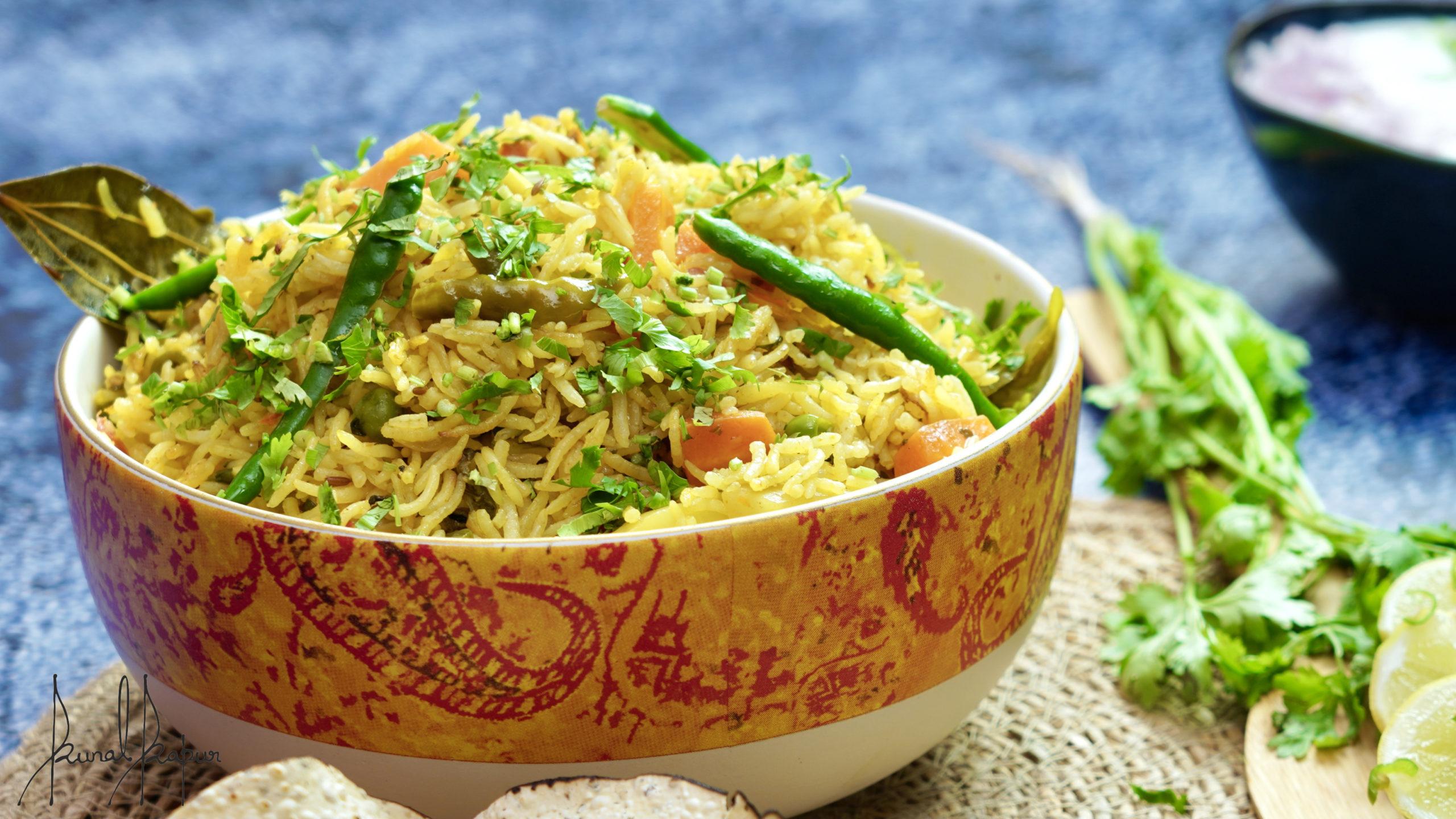 Veg Masala Pulao - Chef Kunal Kapur