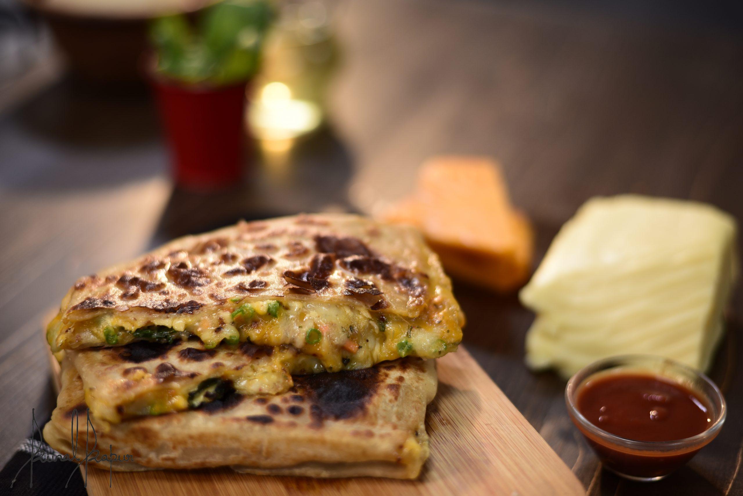 Cheese Burst Parantha - Chef Kunal Kapur