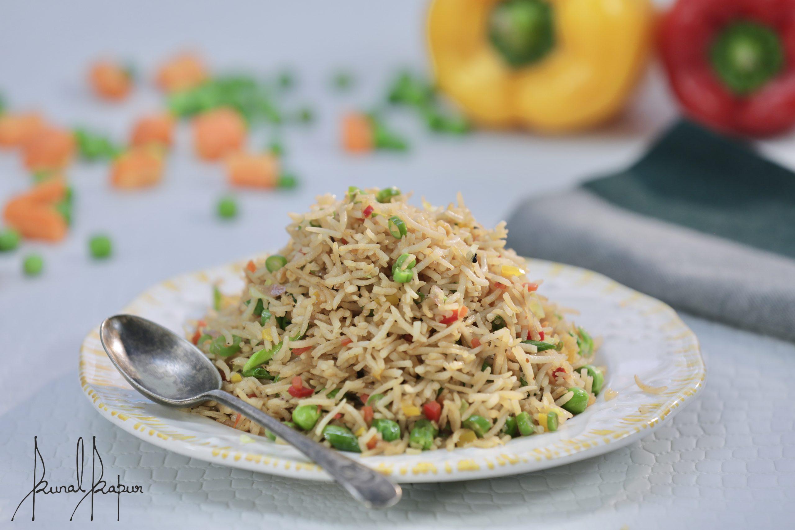 Veg Fried Rice Chef Kunal Kapur