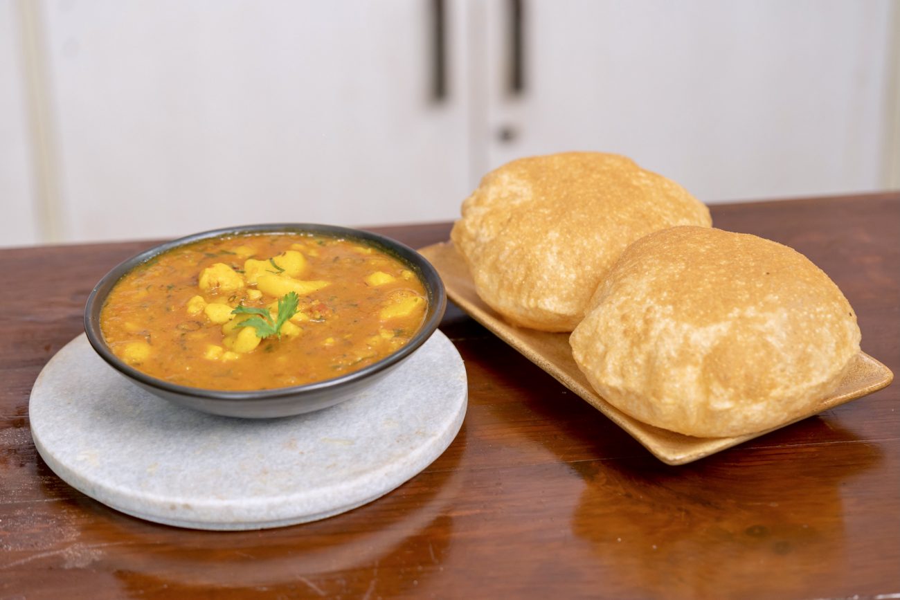 Aloo Puri Bhaji Recipe