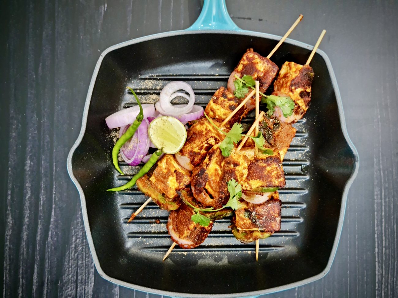 Ghee Roast Paneer Tikka