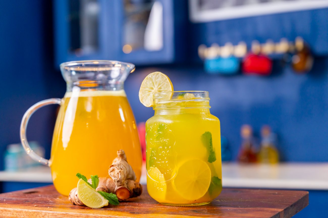 Ginger Turmeric Lemonade