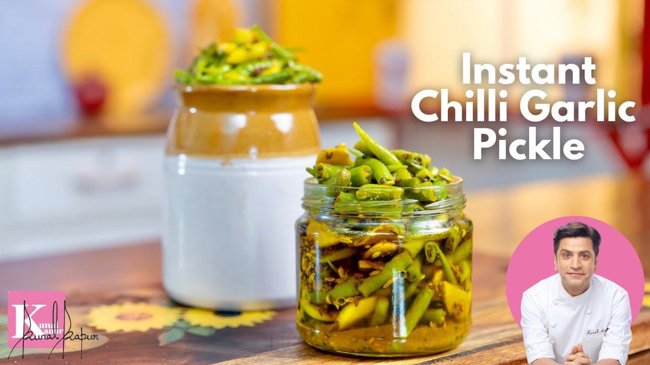 Instant Green chilli pickle