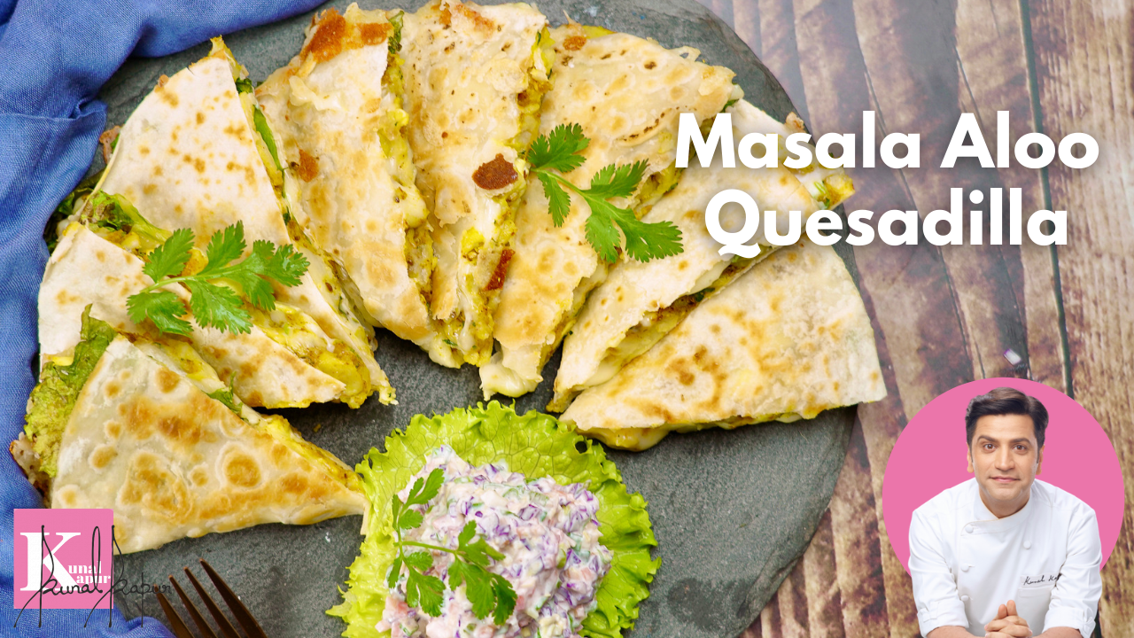 Masala Aloo Quesadilla