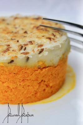 Baked Pumpkin and Potato Mash