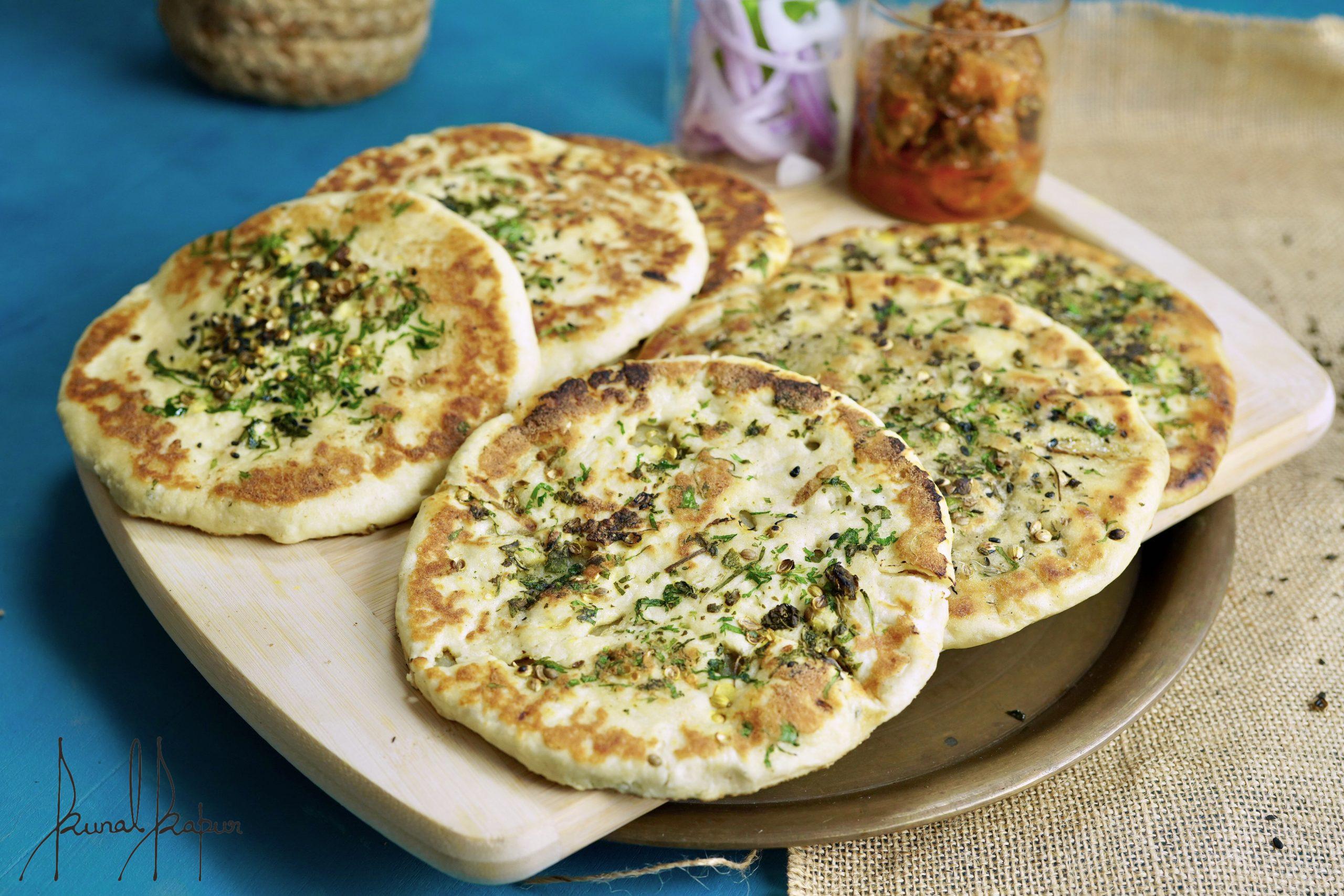 How To Make Tawa Kulcha Best Tawa Kulcha Recipe Chef Kunal Kapur