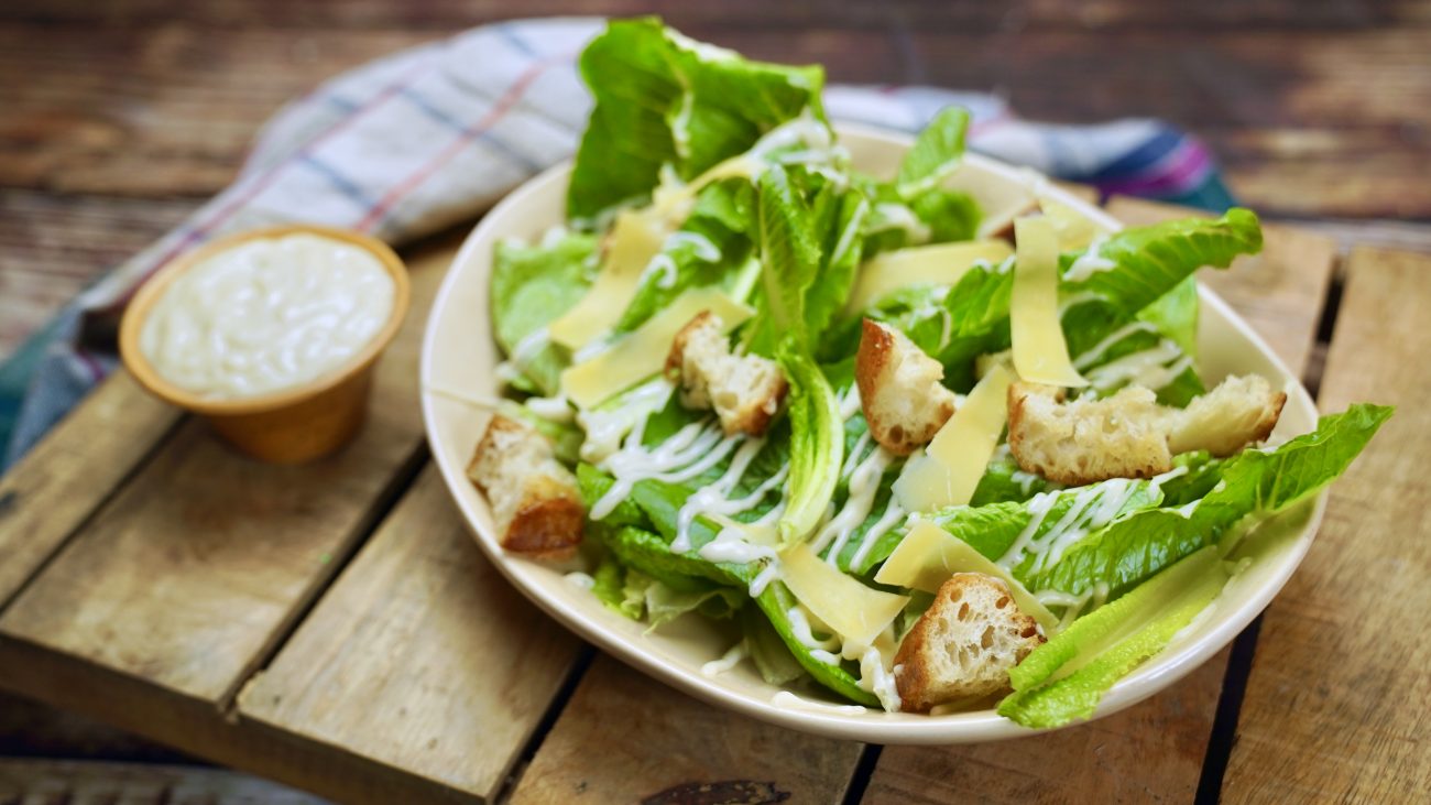 Veg Caesar Salad