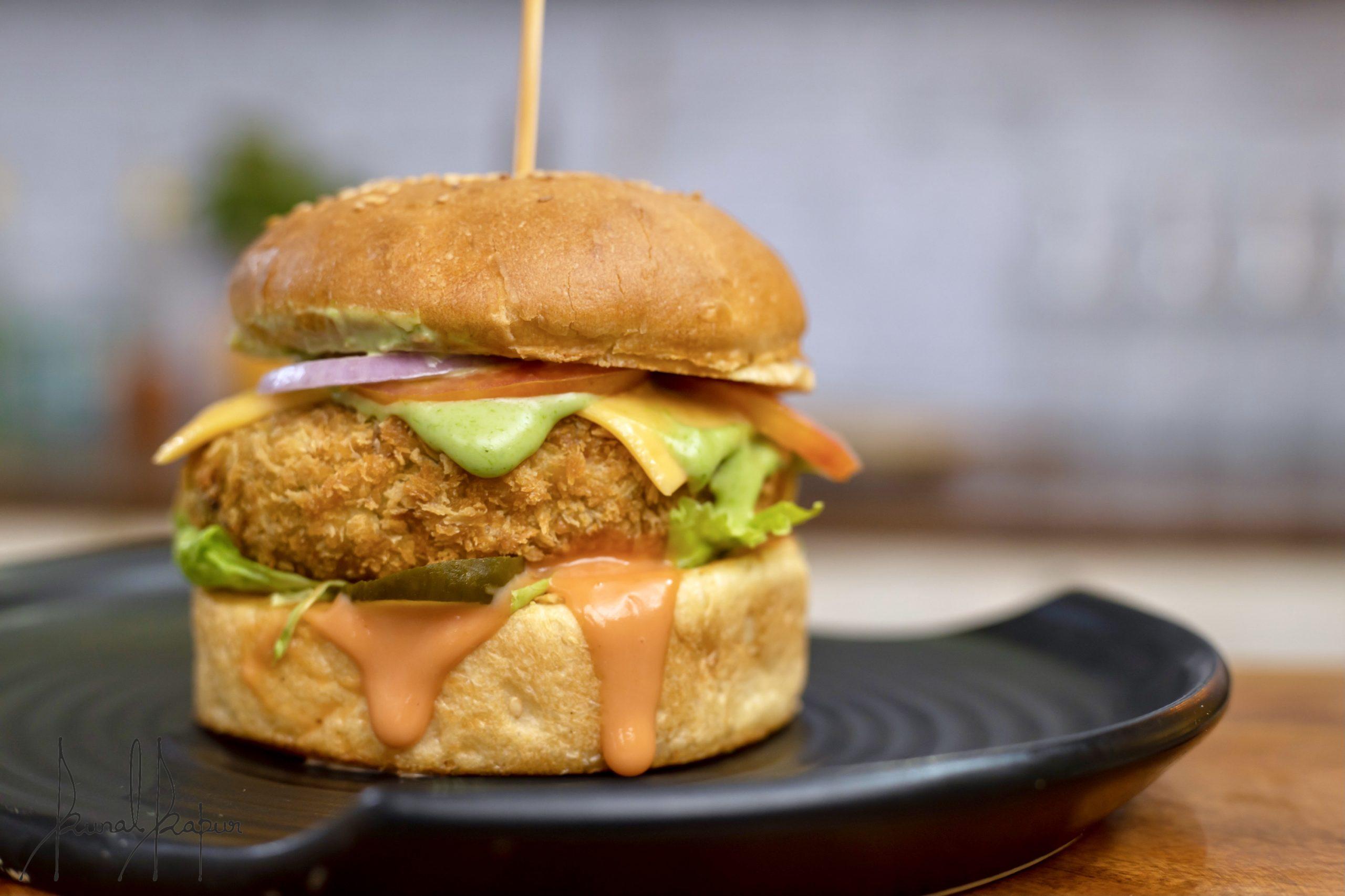 Indian Veggie Burger Recipe