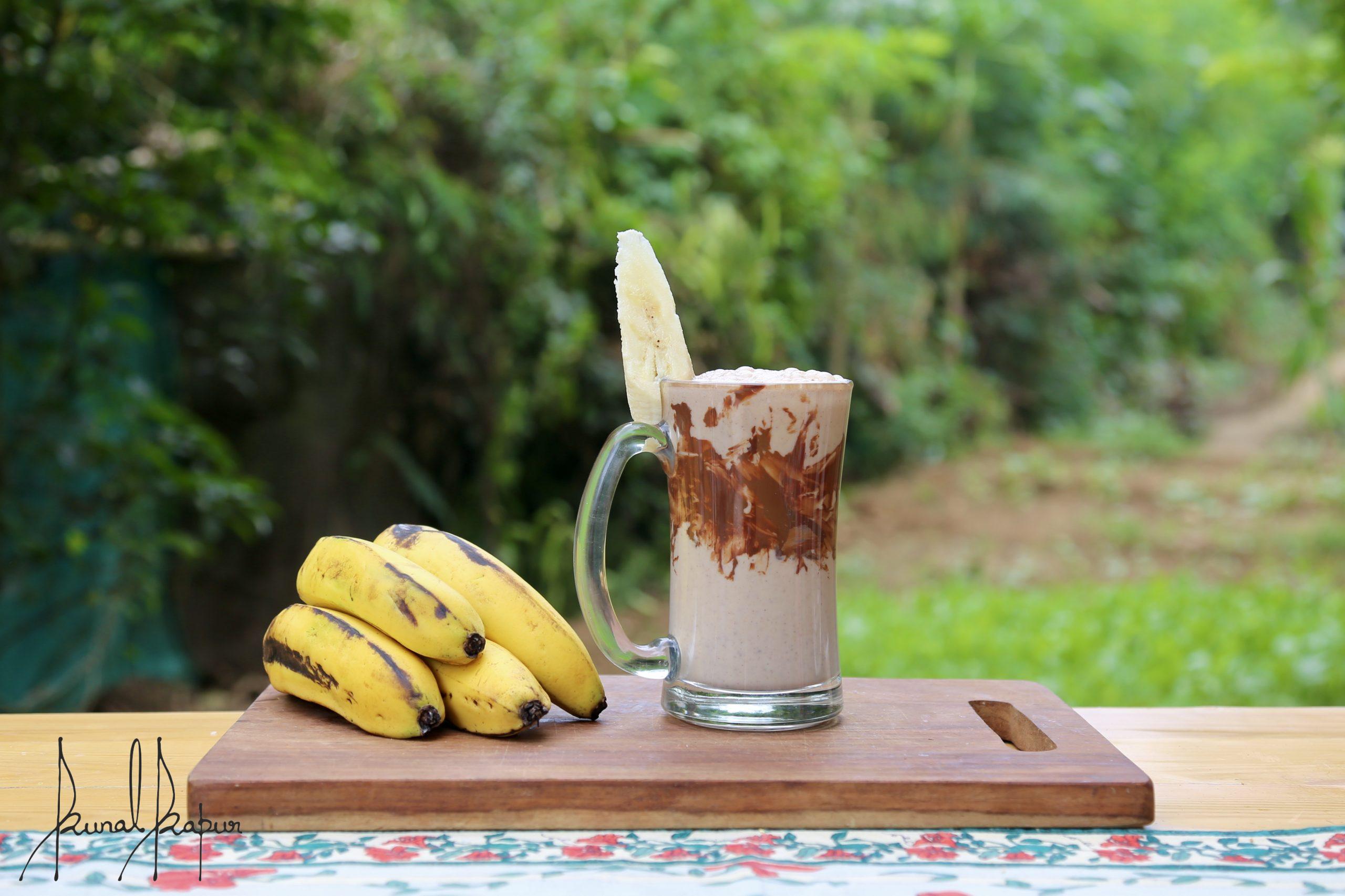 Peanut Butter Banana Shake - Chef Kunal Kapur