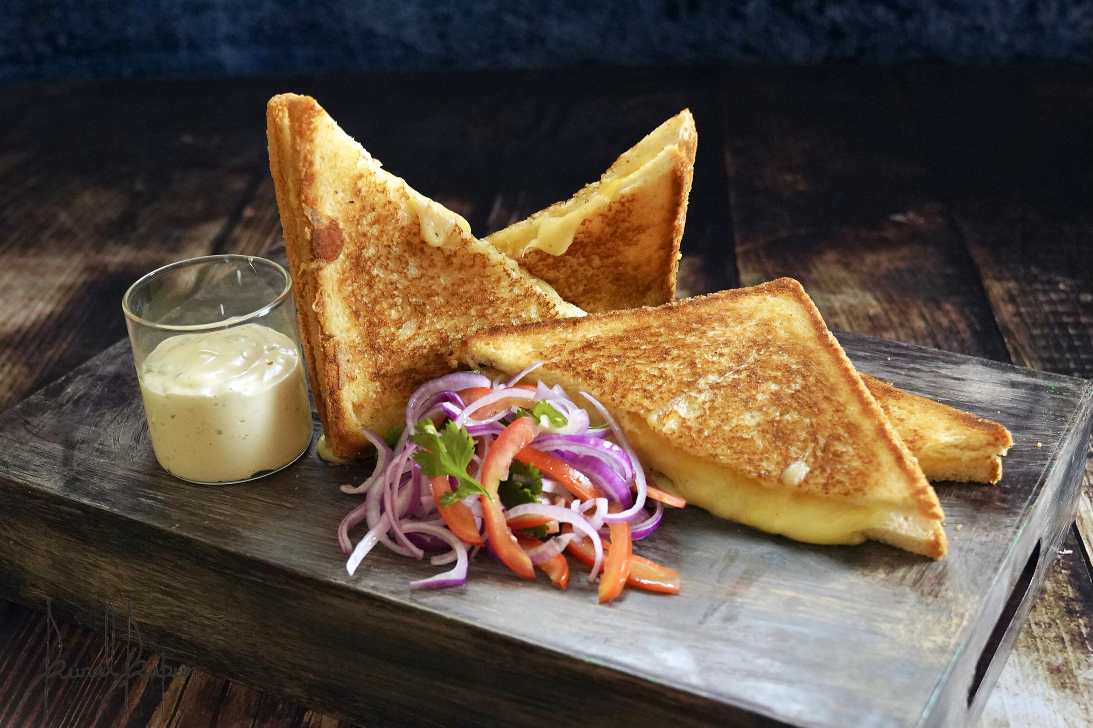 Grilled Cheese Sandwich - Chef Kunal Kapur
