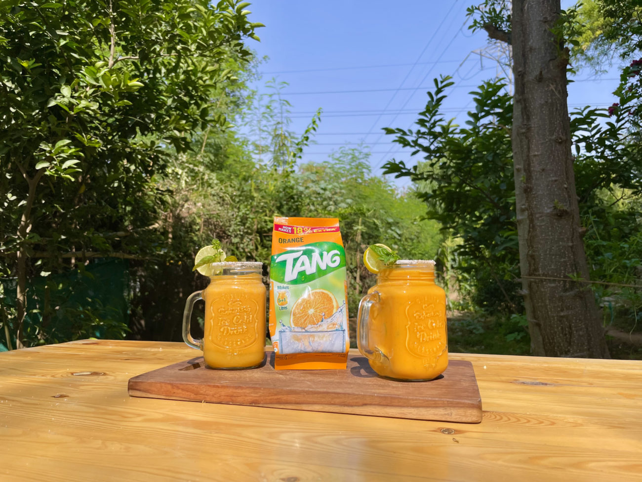 The Tang Orange Papaya Cooler