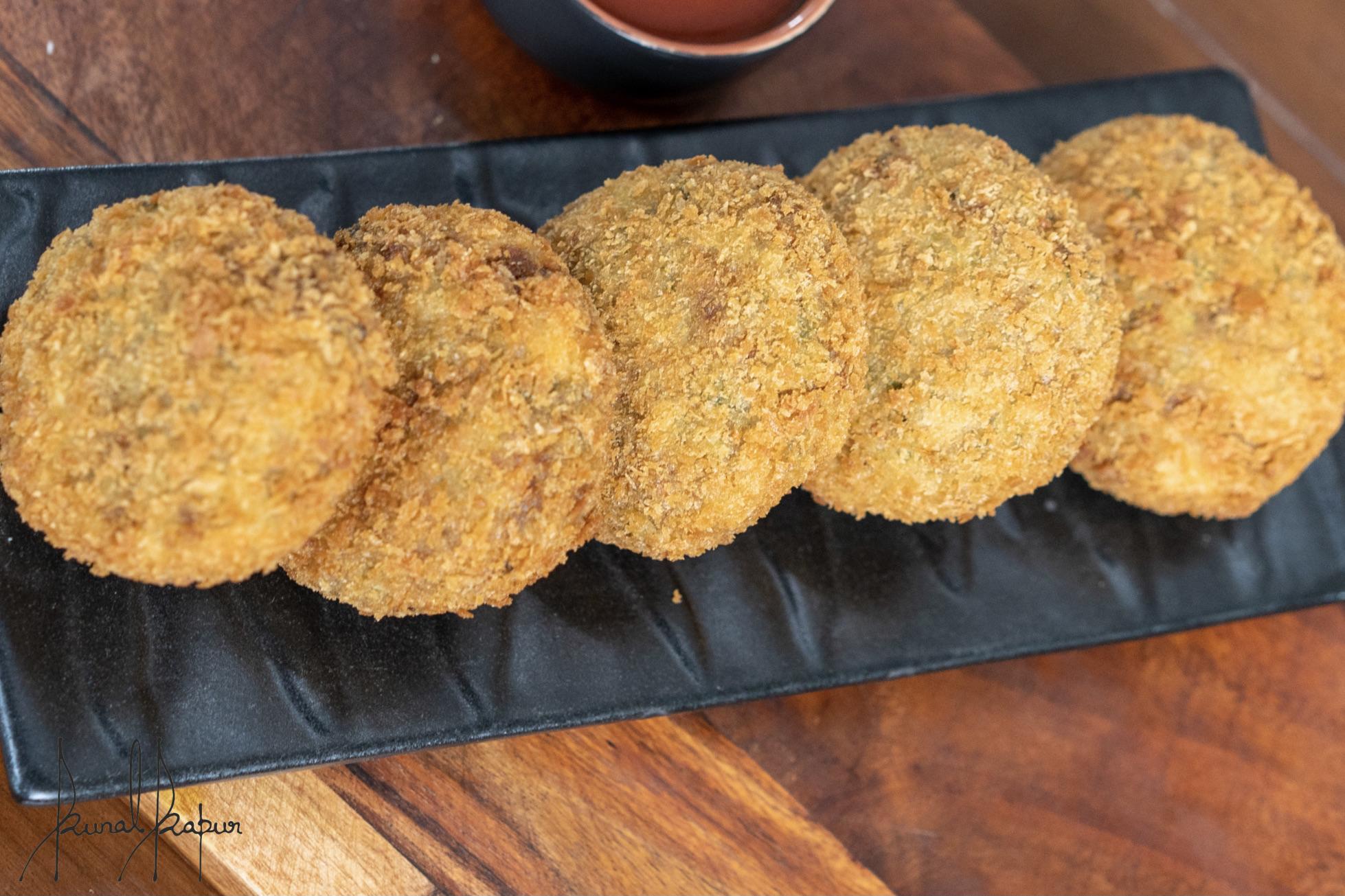 Vegetable & Cheese Cutlet Chef Kunal Kapur