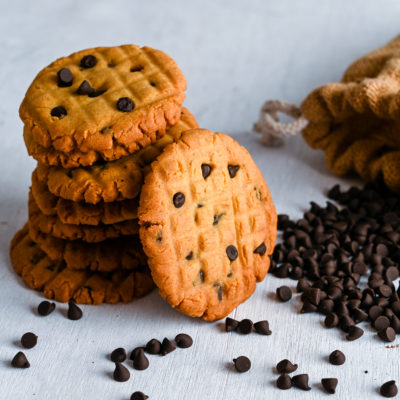 Eggless Chocolate Cookies