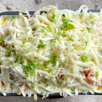 Veg Lasagne without lasagne sheet