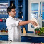 Flipping Roomali Roti