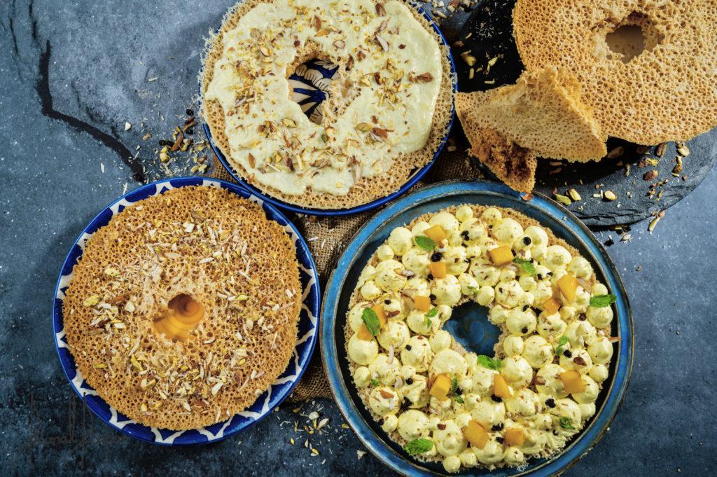 Rajasthani Special Ghewar 3 ways.