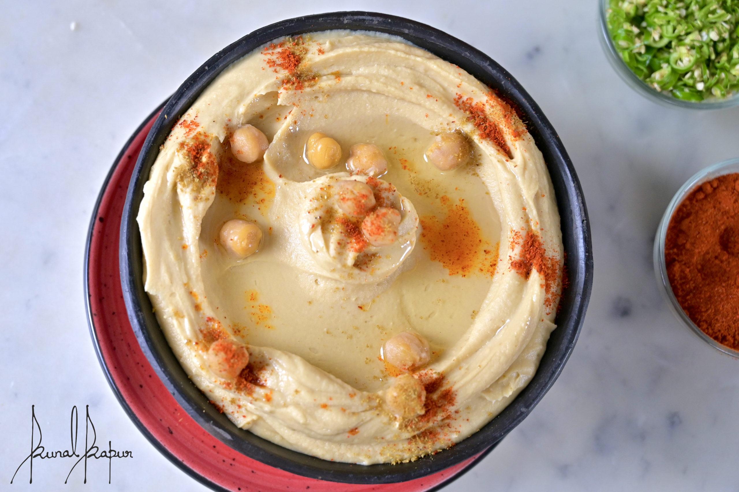 Hummus Dip Chef Kunal Kapur