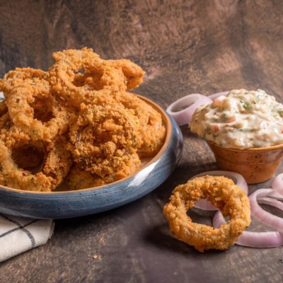 Crispy Fired onion RIngs