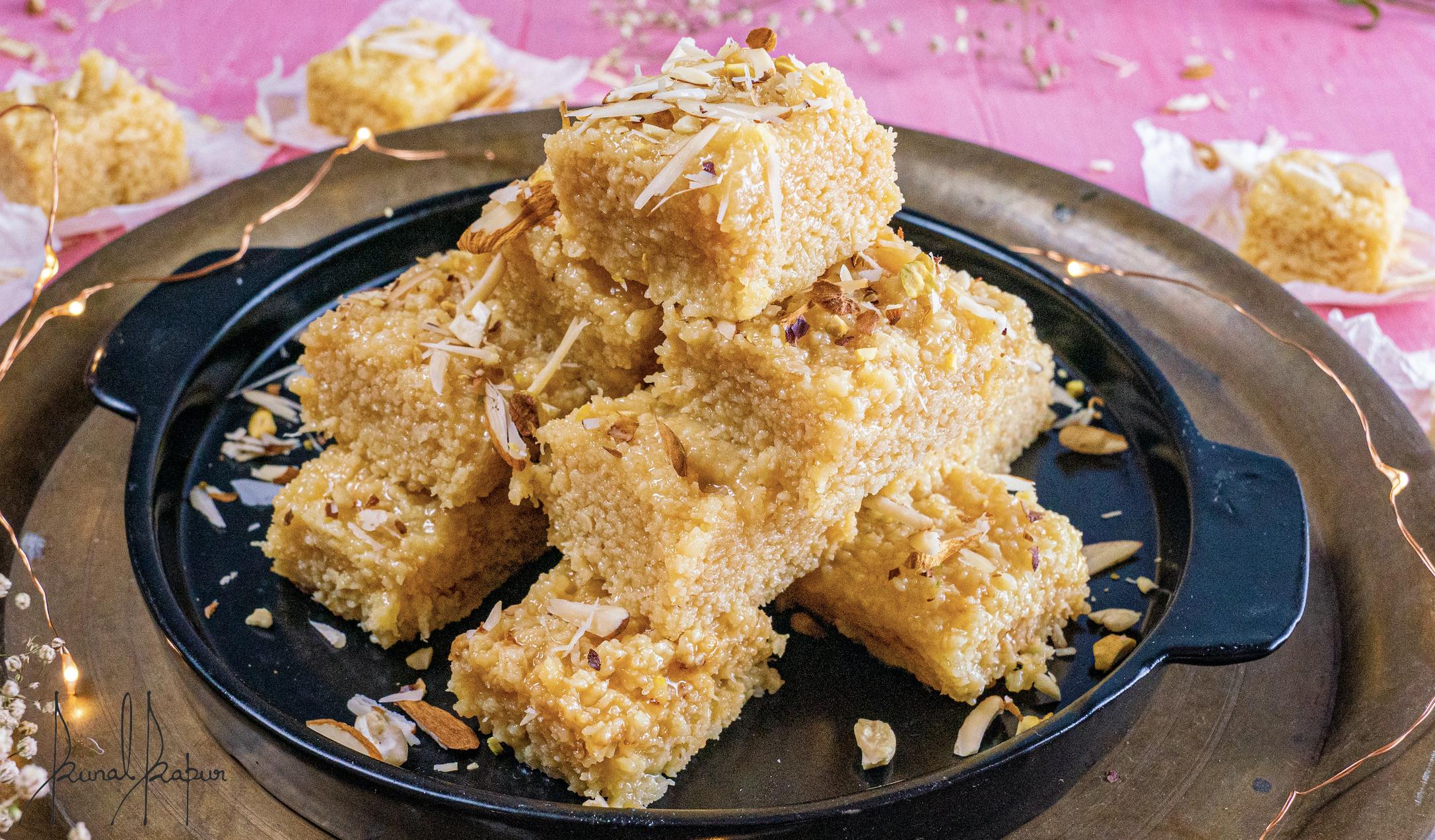 Milk Cake - Chef Kunal Kapur
