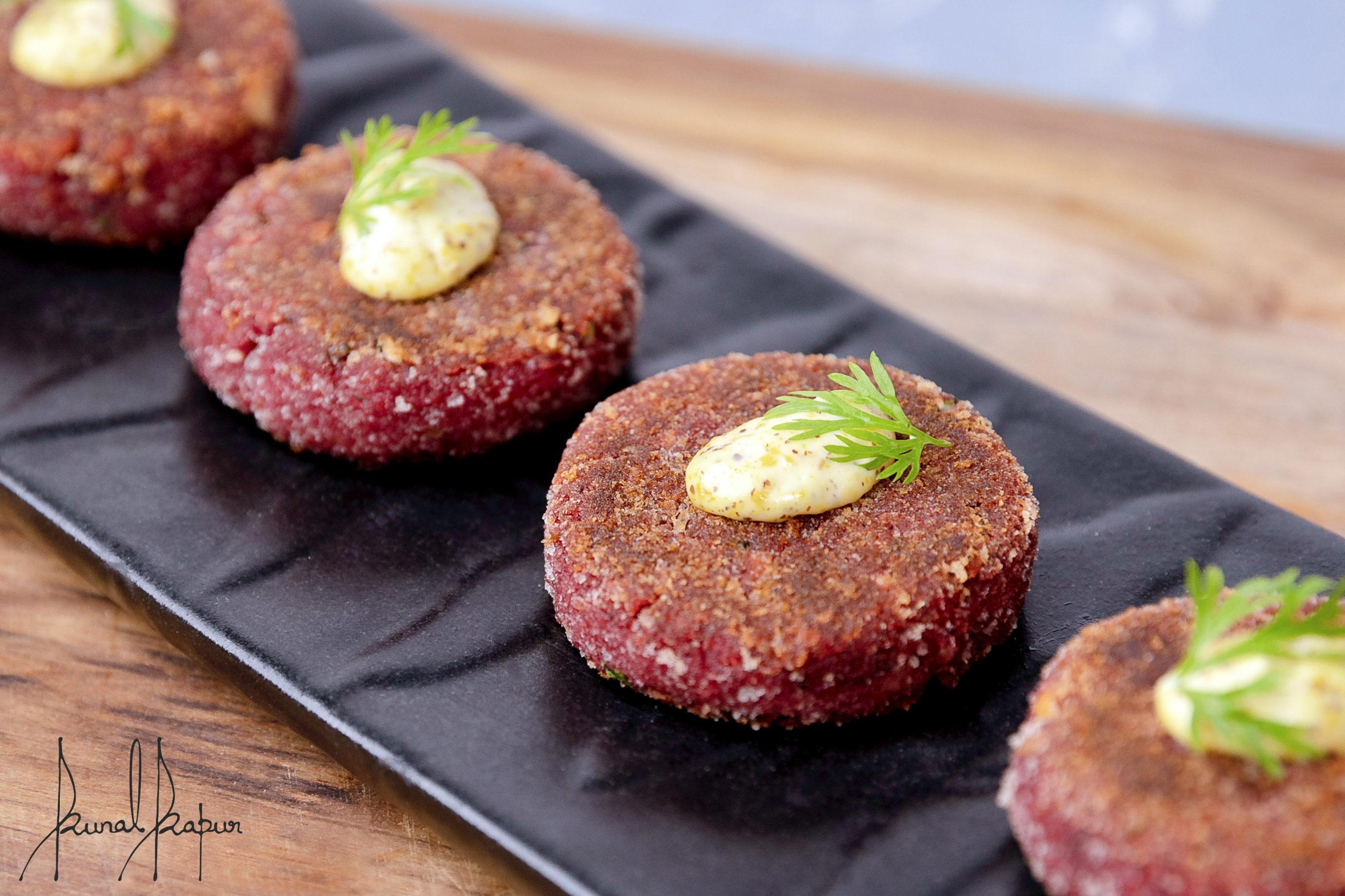 Beetroot Cutlet - Chef Kunal Kapur