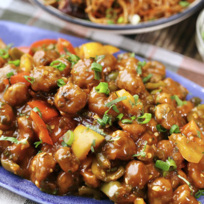 Soya Chilli Manchurian