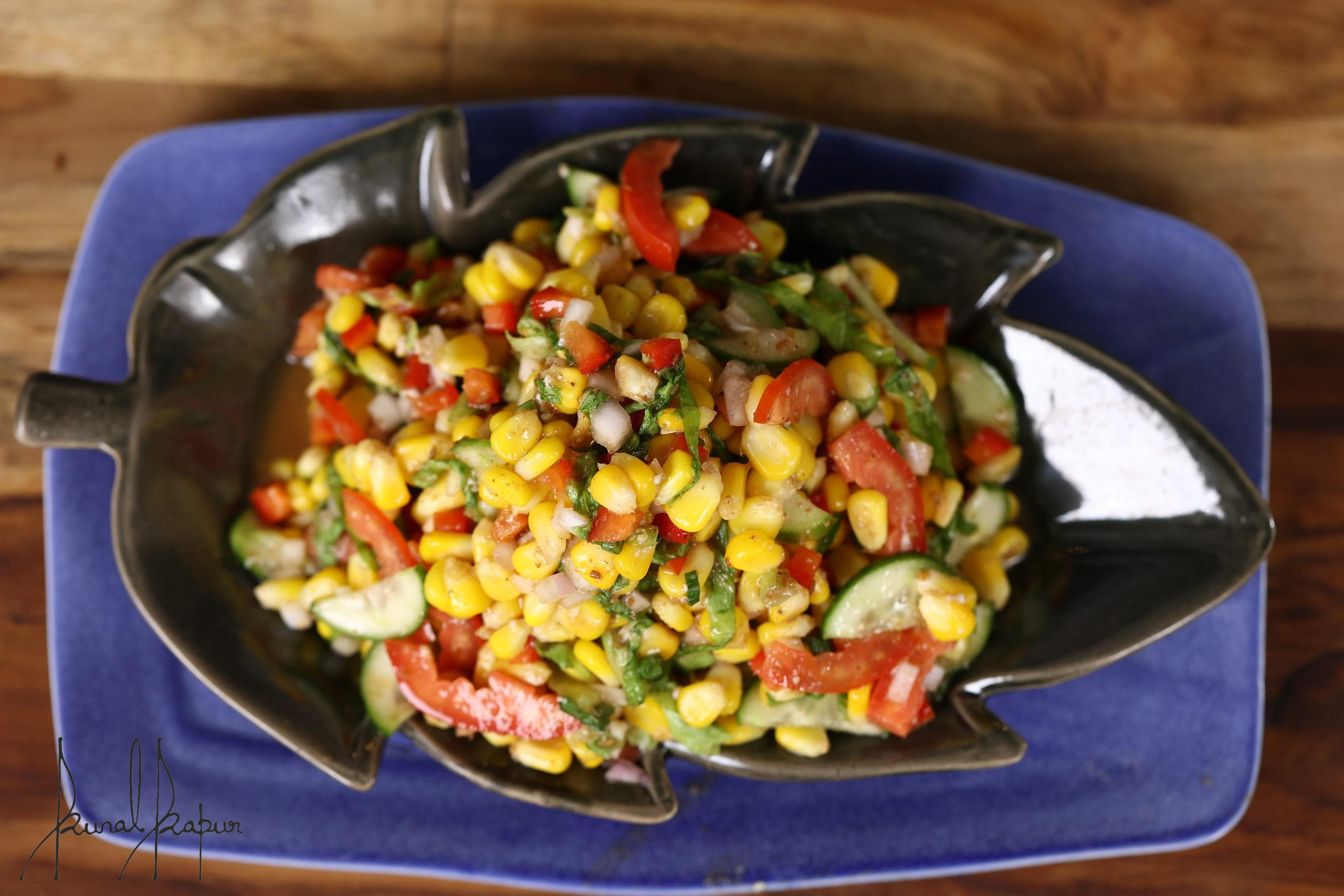 Corn Chaat Salad - Chef Kunal Kapur