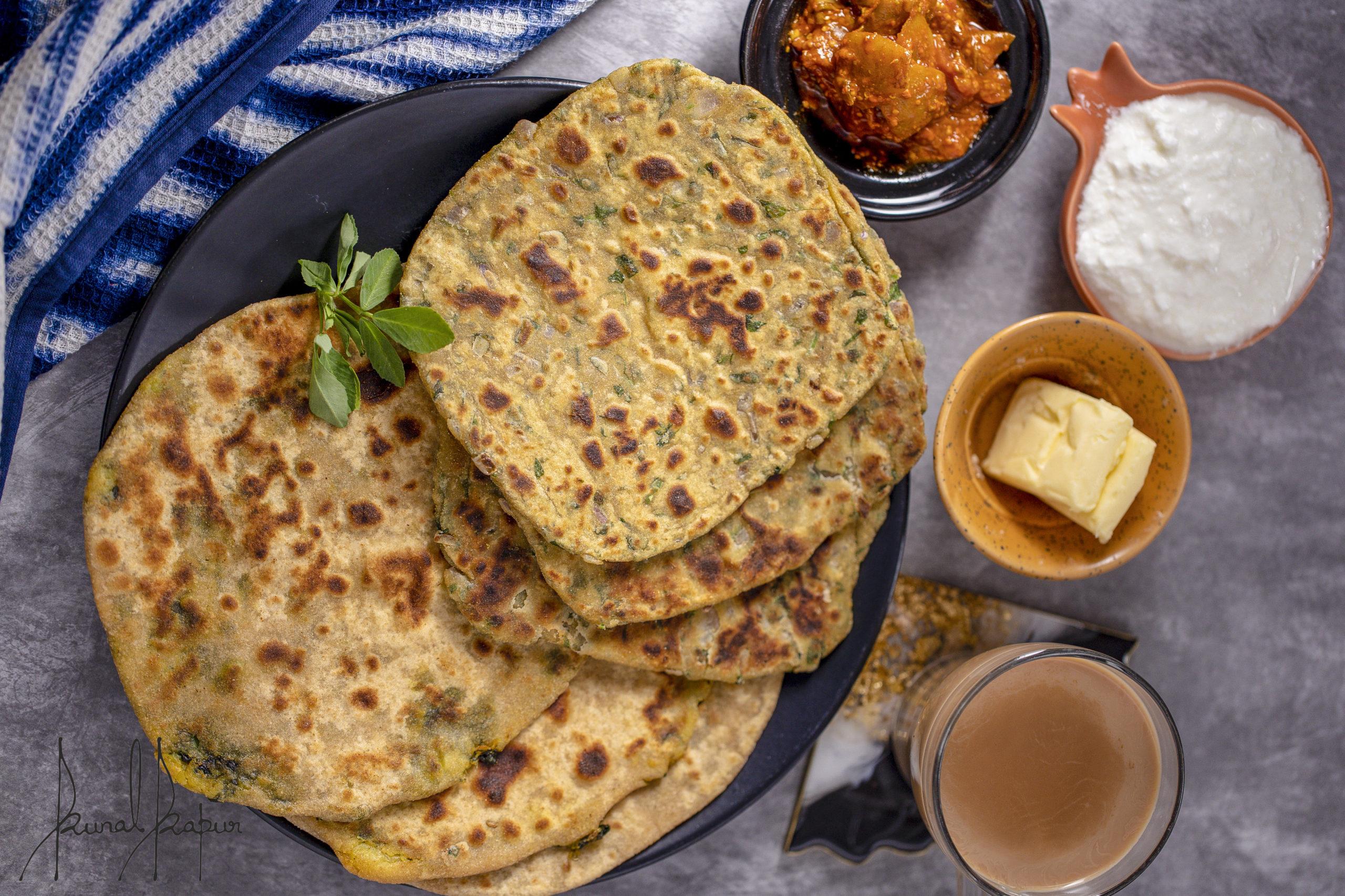 Methi Paratha 2 ways - Chef Kunal Kapur