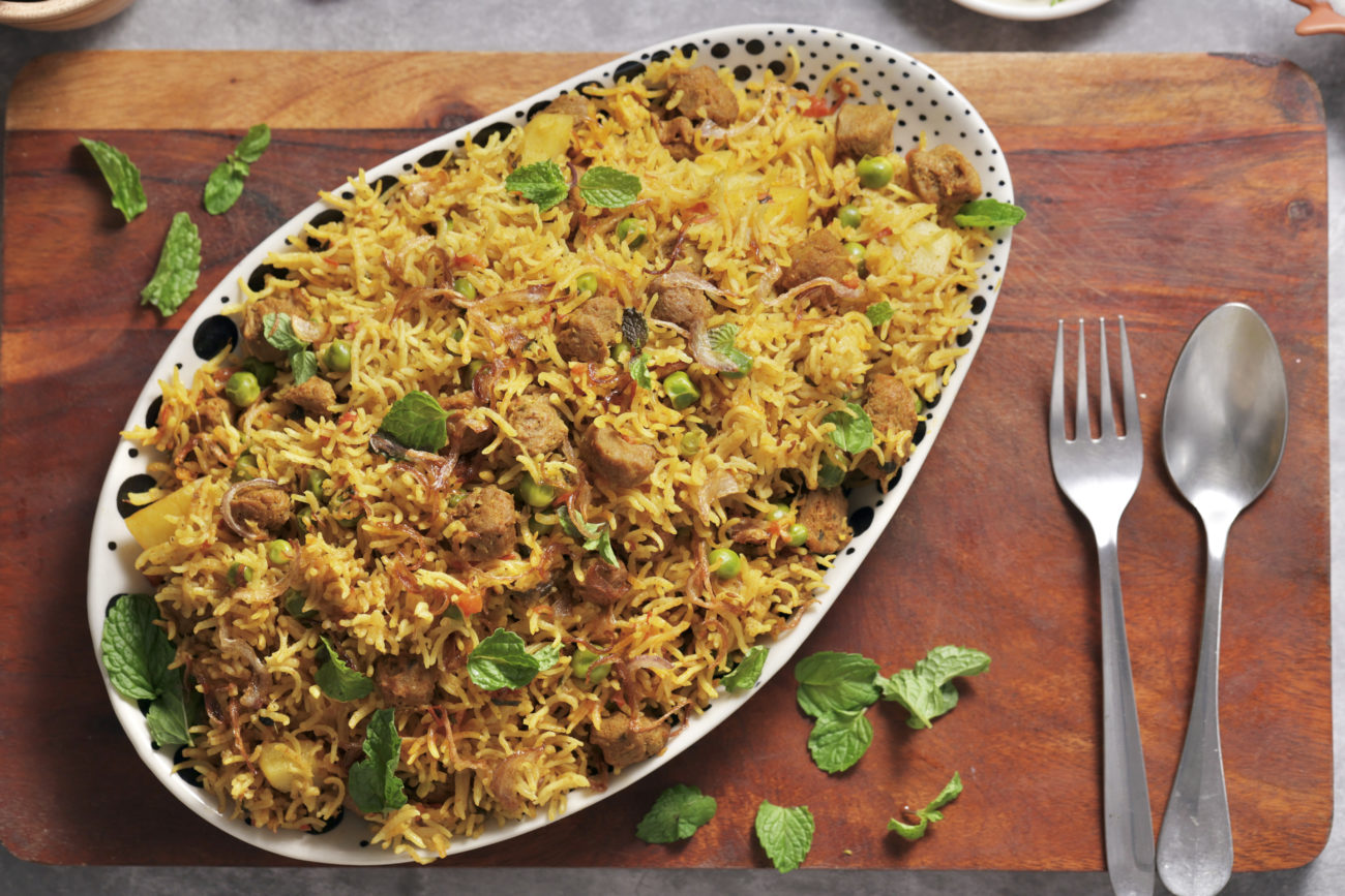 Soya Chunks Pulao | Soya Masala Pulao