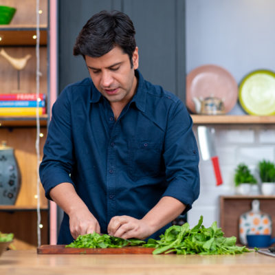 chef kunal kapur aloo palak 