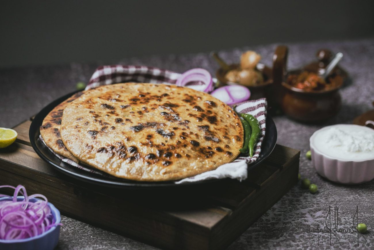 Matar Ka Paratha | Green Peas Recipe